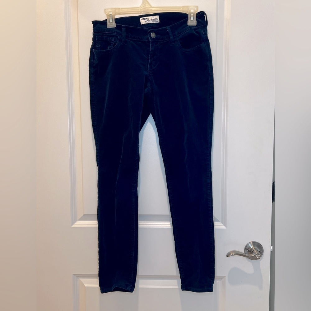 Old Navy Blue Low Rise Skinny Jeans Size 6
